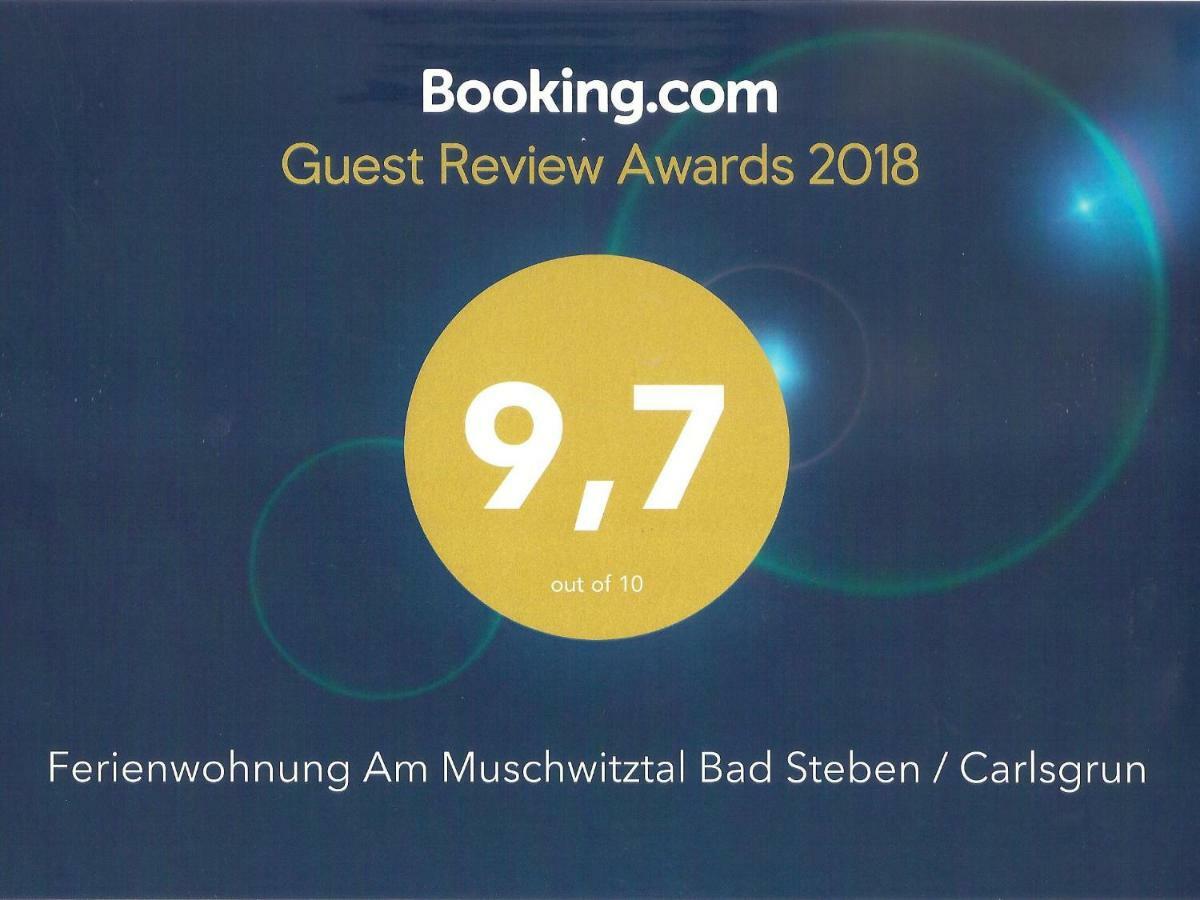 Ferienwohnung "Am Muschwitztal" Bad Steben / Carlsgrun Экстерьер фото