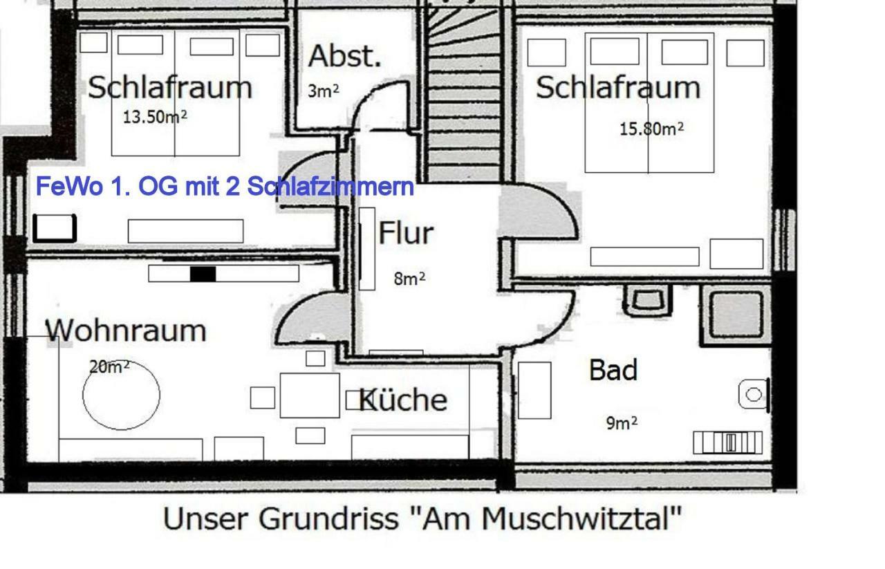 Ferienwohnung "Am Muschwitztal" Bad Steben / Carlsgrun Экстерьер фото